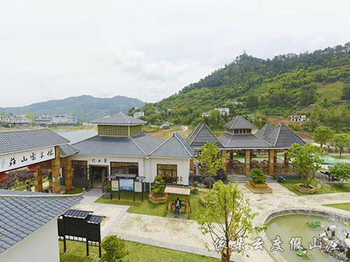 依朵云山莊內景一角