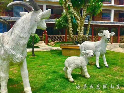依朵云山莊一角